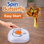 【Generic】Automatic Rotating Butterfly Cat Toy – Electric Self-Play Wand with Feather, Interactive Toy for Indoor Cats, Quiet & Energy-Saving, AA Battery Powered 【Generic】Automatic Rotating Butterfly Cat Toy – Electric Self-Play Wand with Feather, Interactive Toy for Indoor Cats, Quiet & Energy-Saving, AA Battery Powered