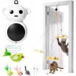 【Catpick toy】Interactive Interactive Cat Toys for Indoor Cats - 2 in 1 Cat Toy – Flapping Bird & Moving Wand with 2 Modes, Doorway Hanging, Perfect for Bored Kittens & Adult Indoor Cats 【Catpick toy】Interactive Interactive Cat Toys for Indoor Cats - 2 in 1 Cat Toy – Flapping Bird & Moving Wand with 2 Modes, Doorway Hanging, Perfect for Bored Kittens & Adult Indoor Cats