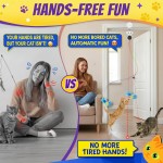 【Catpick toy】Interactive Interactive Cat Toys for Indoor Cats - 2 in 1 Cat Toy – Flapping Bird & Moving Wand with 2 Modes, Doorway Hanging, Perfect for Bored Kittens & Adult Indoor Cats 【Catpick toy】Interactive Interactive Cat Toys for Indoor Cats - 2 in 1 Cat Toy – Flapping Bird & Moving Wand with 2 Modes, Doorway Hanging, Perfect for Bored Kittens & Adult Indoor Cats