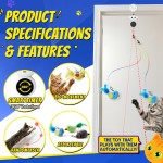【Catpick toy】Interactive Interactive Cat Toys for Indoor Cats - 2 in 1 Cat Toy – Flapping Bird & Moving Wand with 2 Modes, Doorway Hanging, Perfect for Bored Kittens & Adult Indoor Cats 【Catpick toy】Interactive Interactive Cat Toys for Indoor Cats - 2 in 1 Cat Toy – Flapping Bird & Moving Wand with 2 Modes, Doorway Hanging, Perfect for Bored Kittens & Adult Indoor Cats
