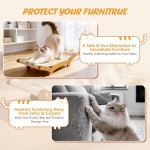 【GIFAIRY】Extra-Large Sisal Cat Scratcher Bed – Solid Wood Frame, 3-in-1 Lounger, Play & Scratch Pad for Indoor Cats, Kittens & Adults, Beige 【GIFAIRY】Extra-Large Sisal Cat Scratcher Bed – Solid Wood Frame, 3-in-1 Lounger, Play & Scratch Pad for Indoor Cats, Kittens & Adults, Beige