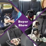 【Foot Waltz】Adjustable Pet Seat Belt for Dogs & Cats – Safety Car Harness with Headrest Restraint, Secure Travel Supplies, Black