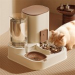 【Zkbszn】2-in-1 Automatic Pet Feeder & Water Dispenser Set – Cat Bowl with Food Storage, Convenient Feeding & Watering Station 【Zkbszn】2-in-1 Automatic Pet Feeder & Water Dispenser Set – Cat Bowl with Food Storage, Convenient Feeding & Watering Station